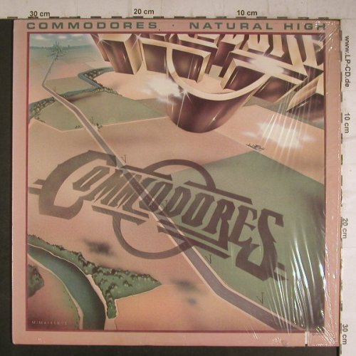 Commodores: Natural High,Co, Motown(M7-902R1), US, 1978 - LP - F7033 - 5,50 Euro
