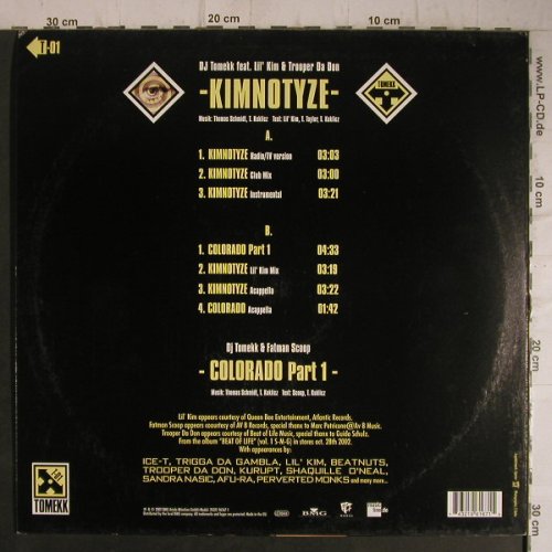 DJ Tomekk feat Lil'Kim...: Kimnotyze*5+2, BMG(), EU, 2002 - 12inch - F7406 - 2,00 Euro