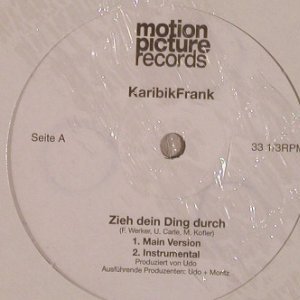 Karibik Frank: Zieh Dein Ding Durch*4, FS-New, motion pictures records(), D,  - 12inch - F7788 - 3,00 Euro