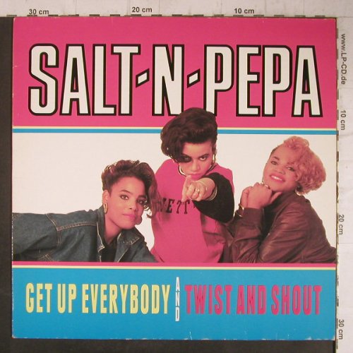 Salt-N-Pepa: Get up Everybody*2/Twist&Shout*2, Metronome(886 409-1), D, 1988 - 12inch - F8066 - 3,00 Euro