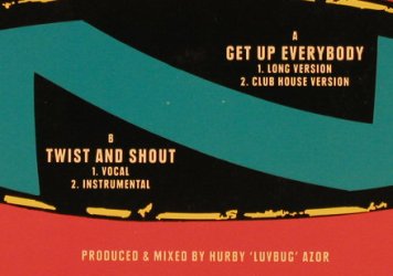 Salt 'n' Pepa: Get up Everybody*2/Twist&Shout*2, Metronome(886 409-1), D, 1988 - 12inch - F8066 - 3,00 Euro
