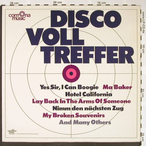 V.A.Disco Volltreffer: Yes Sir, I can Boogie..Komm doch.., Contona Music(LP-7711), D,remake, 1977 - LP - H1602 - 5,00 Euro