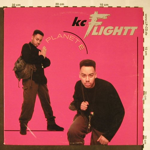 Kc Flightt: Planet E*4,hiphop mx..AcidHouse rmx, BMG(8897-1RD), US,vg+/m-, 1989 - 12inch - H1661 - 4,00 Euro