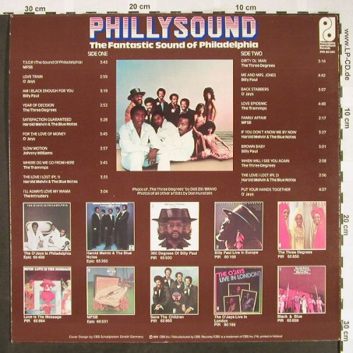 V.A.Phillysound-The Fantastic: Sound Of Philadelphia, 20 Tr., CBS(PIR 80281), NL, 1974 - LP - H1907 - 7,50 Euro
