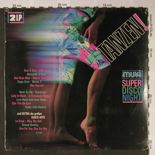 V.A.Tanzen!-Muvi Super Disco Night: Soul II Soul...Barry White, FS-New, Ariola(303 584), D, 1989 - 2LP - H2399 - 9,00 Euro