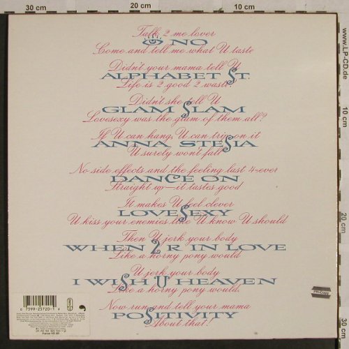 Prince: Lovesexy, WB(925 720-1), D, 1988 - LP - H2778 - 7,50 Euro