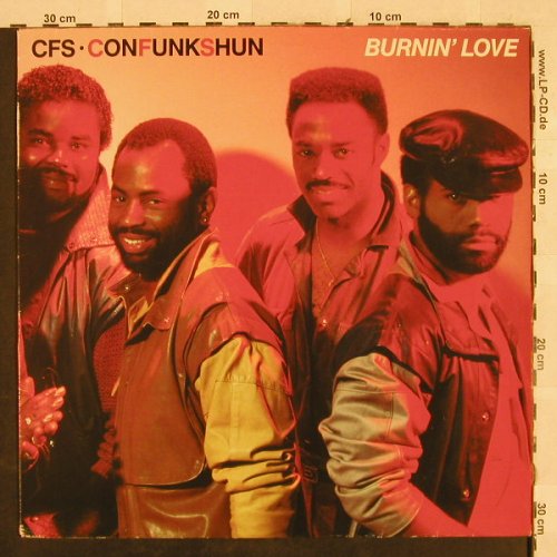 Con Funk Shun: Burnin'Love, Mercury(826 963-1), NL, 1986 - LP - H2805 - 5,00 Euro