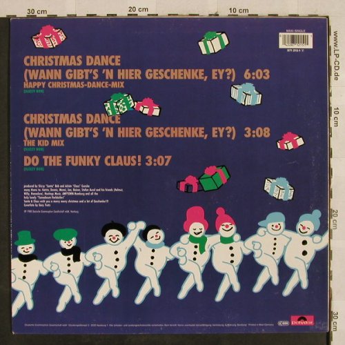 Santa & Claus: Christmas Dance*2/Do the FunkyClaus, Polydor(871 215-1), D, 1988 - 12inch - H2835 - 3,00 Euro