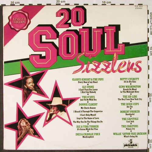 V.A.20 Soul Sizzlers: Inez & Charlie Foxx...Coasters, Pickwick(PLE 7012), UK,  - LP - H4012 - 5,50 Euro
