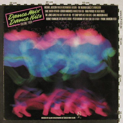 V.A.Dance Mix Dance Hits: Vol.4-Jones Girls...Weather Girls, Epic(DM 4), UK, 1984 - LP - H4268 - 4,00 Euro