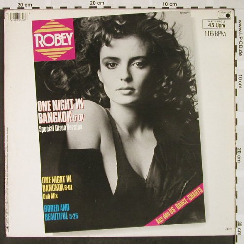 Robey: One Night in Bangkok*2+1, sp.disco, Metronome(881 750-1), D, 1984 - 12inch - H4427 - 5,00 Euro