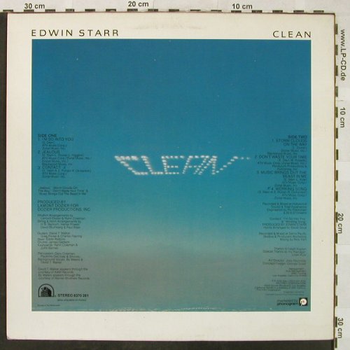 Starr,Edwin: Clean, 20th Century Fox(6370 281), D, 1978 - LP - H5195 - 6,00 Euro