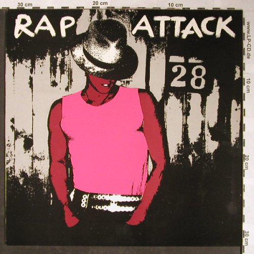 V.A.Rap Attack: Grand Master Flash...Sugarhill Gang, SOS Record(SOSLP-103), S, 1982 - LP - H5503 - 9,00 Euro