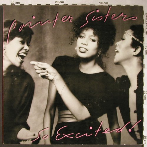 Pointer Sisters: So Excited!, Planet(FL 14355), D, 1982 - LP - H5617 - 5,50 Euro