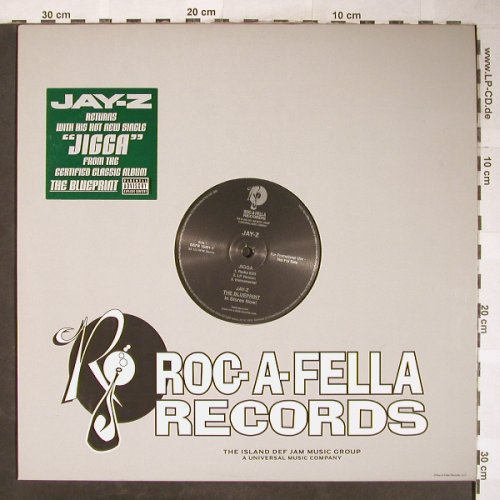 Jay-Z: Jigga*3+3,Flc,Promo, Roc-A-Fell(DEFR 15491-1), US, 2001 - 12inch - H5848 - 4,00 Euro