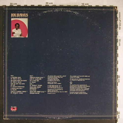 Rawls,Lou: Naturally, m-/vg+, Polydor(PD-1-6086), US, 1976 - LP - H6659 - 9,00 Euro