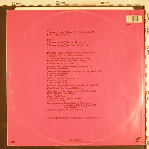 Williams,Vanessa: The Right Stuff *3, Wing/Polydor(887 660-1), , 1988 - 12inch - H7147 - 2,50 Euro