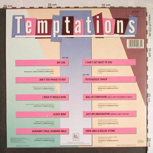 Temptations: All The Million Sellers, Motown(WL 72096), D, Ri, 1981 - LP - H727 - 6,00 Euro