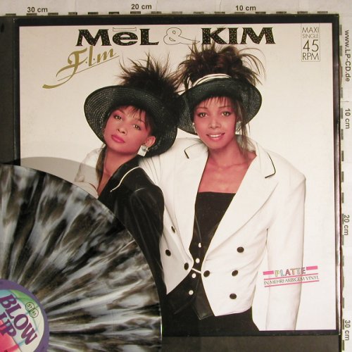 Mel & Kim: F.L.M.*3,Coloured Vinyl, Blow Up(INT 125.593), D, 1987 - 12inch - H8783 - 2,50 Euro