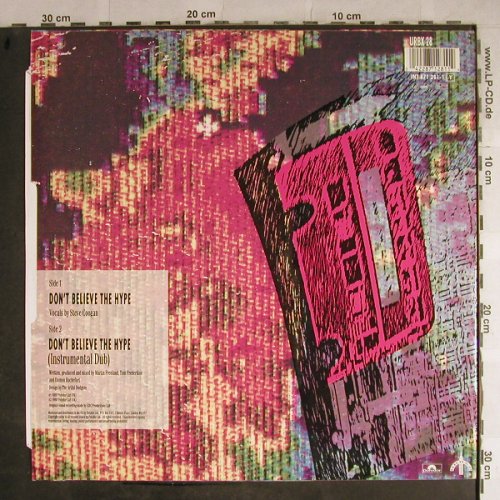 Mista-E: Don't believe the hype*2,(voc/dub), Urban Acid/Polydor(URBX 28), UK, 1988 - 12inch - H8846 - 5,00 Euro