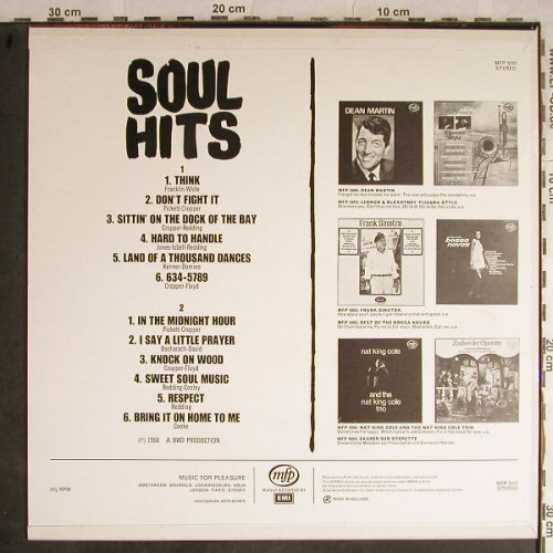 V.A.Soul Hits: 12 Tr.Cover-Versions,unknown Artist, MFP(MFP 5101), D/NL,  - LP - H8877 - 5,00 Euro