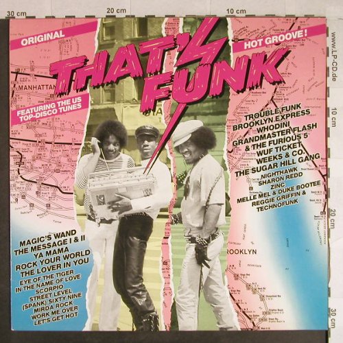 V.A.That's Funk: Hot Groove !,15 Tr., Teldec(6.25470 AP), D, 1983 - LP - H891 - 6,00 Euro