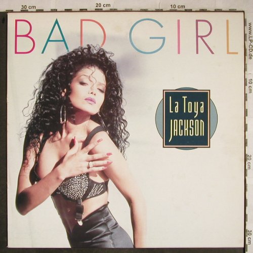 Jackson,La Toya: Bad Girl*2+1, Teldec(246 857-0 AE), D, 1989 - 12inch - H9292 - 5,00 Euro