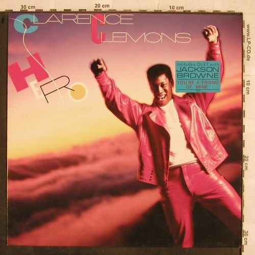Clemons,Clarence: Hero, CBS(CBS 26 743), NL, 1985 - LP - H9798 - 5,00 Euro