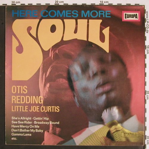 Redding,Otis & Little Joe Curtis: Here Comes More Soul, Europa (E 327), D Typ: LP Best.-Nr.: V1841 Preis: 6,00 Euro