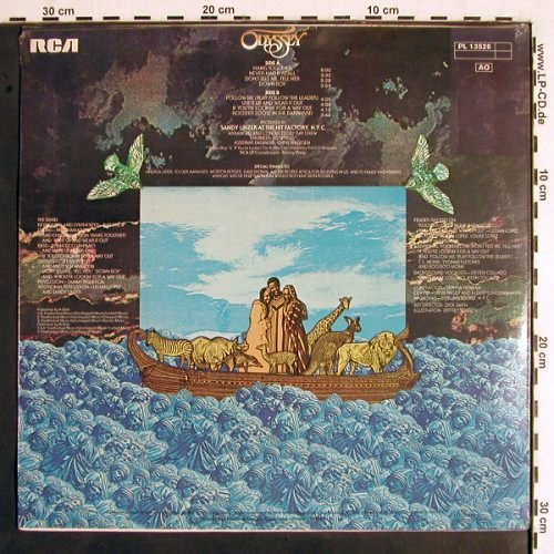 Odyssey: Hang Together, FS-New, sealed, RCA (PL 13526), D, 1980 Typ: LP Best.-Nr.: V1947 Preis: 17,50 Euro