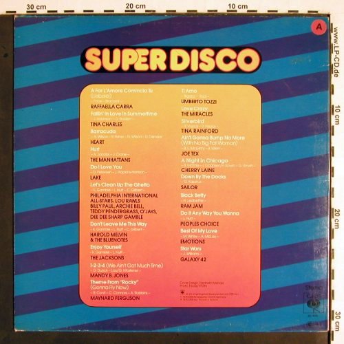 V.A.Super Disco: Raffaella Cara... Galaxy 42, CBS (CBS 82 488), NL, 1978 Typ: LP Best.-Nr.: V1952 Preis: 4,00 Euro