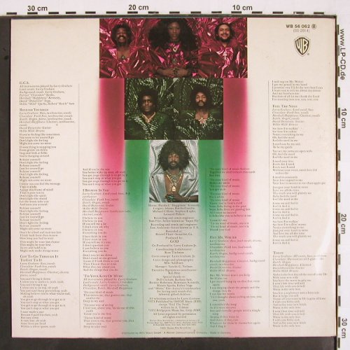 Graham Central Station: Release Yourself, WB (WB 56062), D, 1974 Typ: LP Best.-Nr.: V2083 Preis: 17,50 Euro