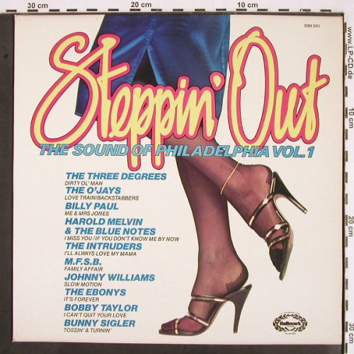 V.A.Steppin' Out: The Sound of Philadelphia Vol.1, Hallmark (SHM 3051), UK, m /vg+, 1981 Typ: LP Best.-Nr.: V2140 Preis: 5,00 Euro