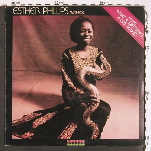 Phillips,Esther - W/Beck: What a Diff'rence a day Make, Kudu (KU 23), I, 1975 Typ: LP Best.-Nr.: V2186 Preis: 12,50 Euro