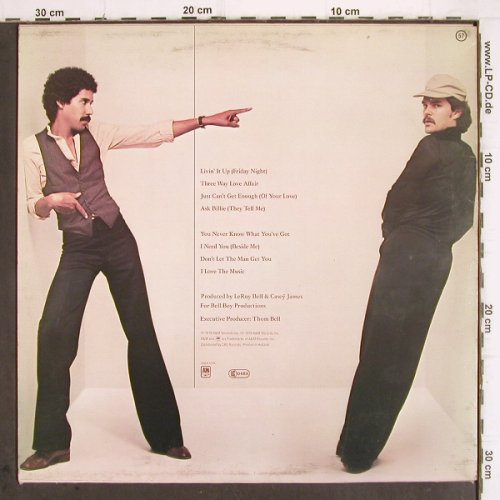 Bell & James: Same, AM(AMLH 64728), NL, 1978 - LP - V234 - 6,00 Euro