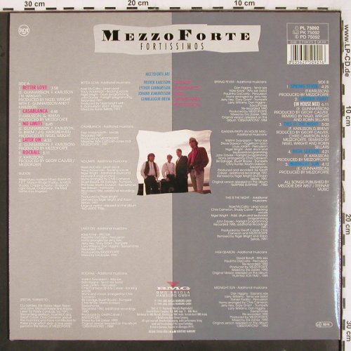 Mezzoforte: Fortissimos, RCA(PL 75092), D, 1991 - LP - V3266 - 9,00 Euro