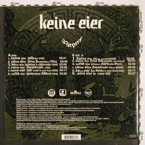 Tachiles: Keine Eier *12 (like new), BMG Ariola (7432169076 1), D, 1999 Typ: LP Best.-Nr.: V3615 Preis: 14,00 Euro