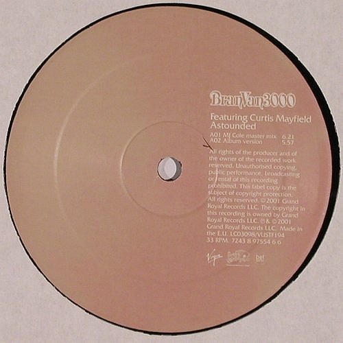 BranVan3000: Astounded*4, f.C.Mayfield, NO COVER, Virgin, 33rpm(7243 8 97554 66), EU, vg+/--, 2001 - 12inch - V3621 - 4,00 Euro