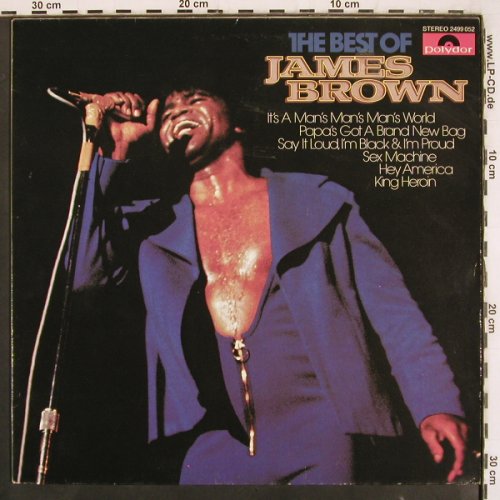 Brown,James: The Best Of, Polydor(2499 052), D, Ri, 1981 - LP - V3623 - 12,50 Euro