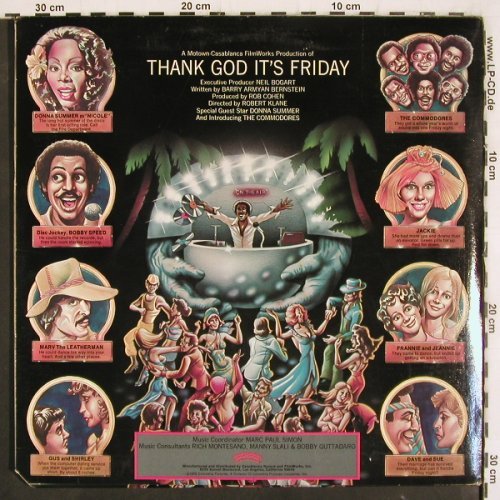 V.A.Thank God It's Friday: Donna Summer..Dave&Sue, 5 sided, Casablanca (NBLP 7099-12.98), US,co, 1978 Typ: 3LP Best.-Nr.: V3952 Preis: 15,00 Euro