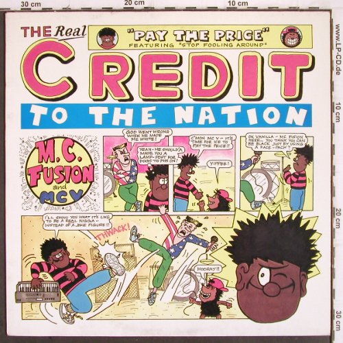 Credit To The Nation: Pay The Price/Stop fooling around+1, Agit-Prop(02-17568), F, 1991 - 12inch - V48 - 5,00 Euro