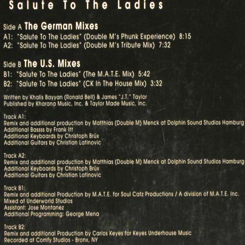 Kool & The Gang:&nbsp;Salute to the Ladies*4,f.J.T.Taylor, Edel/Curb (0078250CUR), D, 1996 Typ:&nbsp;12" Best.-Nr.:&nbsp;V686 Preis:&nbsp; 4,00 Euro