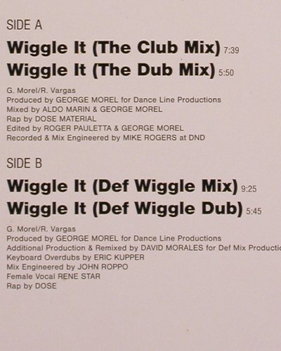 2 In A Room:&nbsp;Wiggle It *4, BCM (656 703), D, 1990 Typ:&nbsp;12" Best.-Nr.:&nbsp;V864 Preis:&nbsp; 3,00 Euro