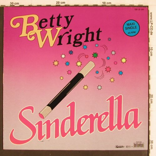 Wright,Betty:&nbsp;Sinderella*2, 6:30/instr., Jamaika/Bellaphon (120-21-011), D, 1985 Typ:&nbsp;12" Best.-Nr.:&nbsp;V873 Preis:&nbsp; 4,00 Euro