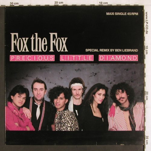 Fox The Fox:&nbsp;Precious Little Diamond,sp.mx,7:26, CBS (CBS 12.3858), NL, 1984 Typ:&nbsp;12" Best.-Nr.:&nbsp;V875 Preis:&nbsp; 5,00 Euro