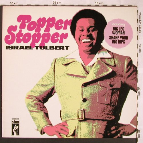 Tolbert,Israel: Popper Stopper,Musterplatte, Stax(2325 037), D, 1971 - LP - X1684 - 25,00 Euro