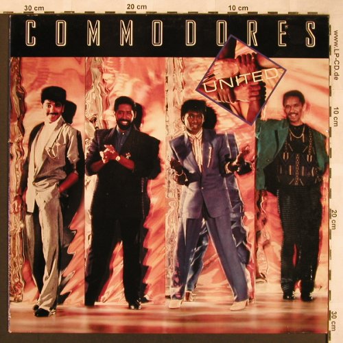 Commodores: United, Polydor(POLH 31), UK, 1986 - LP - X1751 - 5,00 Euro