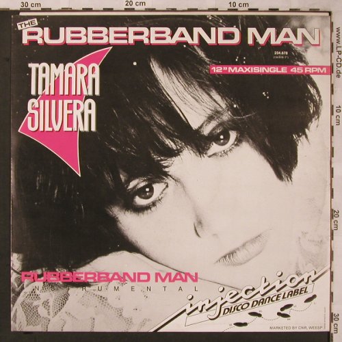 Silvera,Tamara: Rubberband Man*2, Injection(234.678), NL, 1985 - 12inch - X2188 - 4,00 Euro