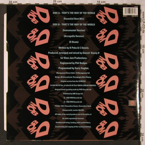 D-MOB: That's the way of the world*2, ffrr(886 947-1), , 1990 - 12inch - X2193 - 3,00 Euro