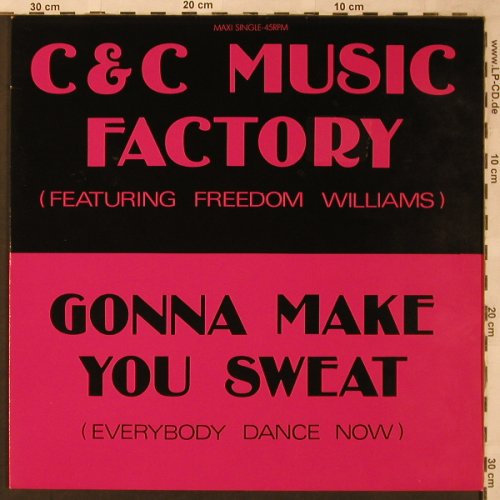 C & C Music Factory: Gonna Make You Sweat *3, CBS(656454 6), NL, 1990 - 12inch - X2194 - 4,00 Euro